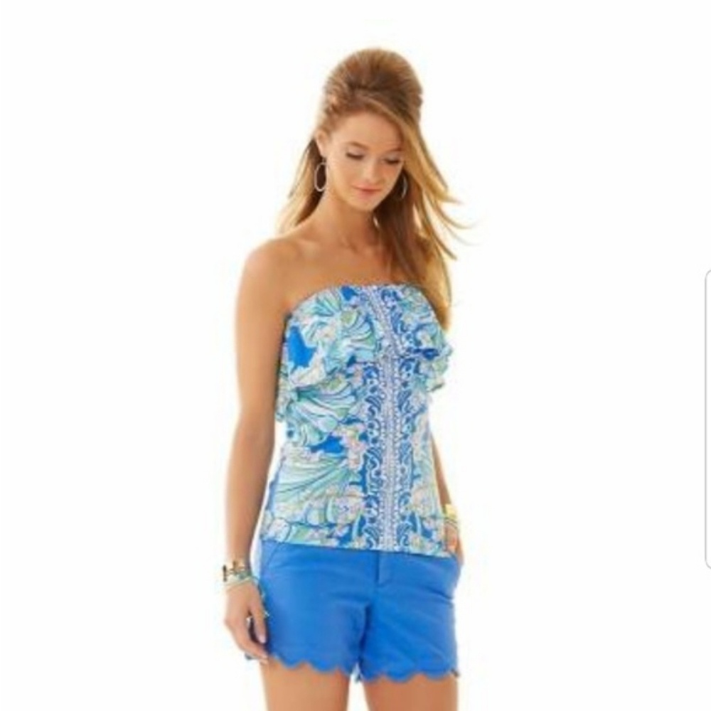 Lily Pulitzer Strapless Top